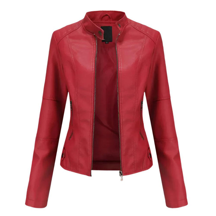 Veste en cuir pour femmes