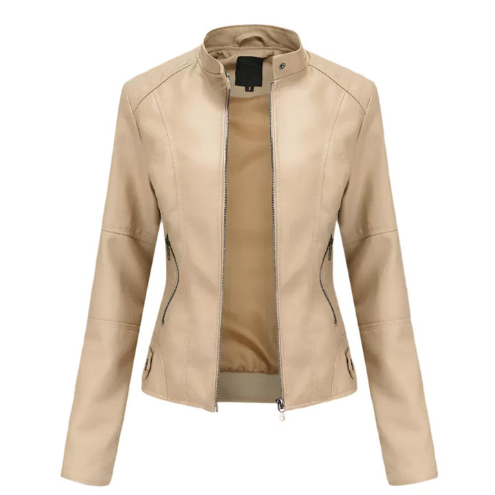 Veste en cuir pour femmes