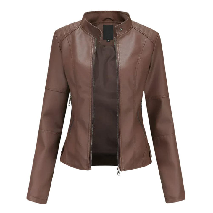 Veste en cuir pour femmes