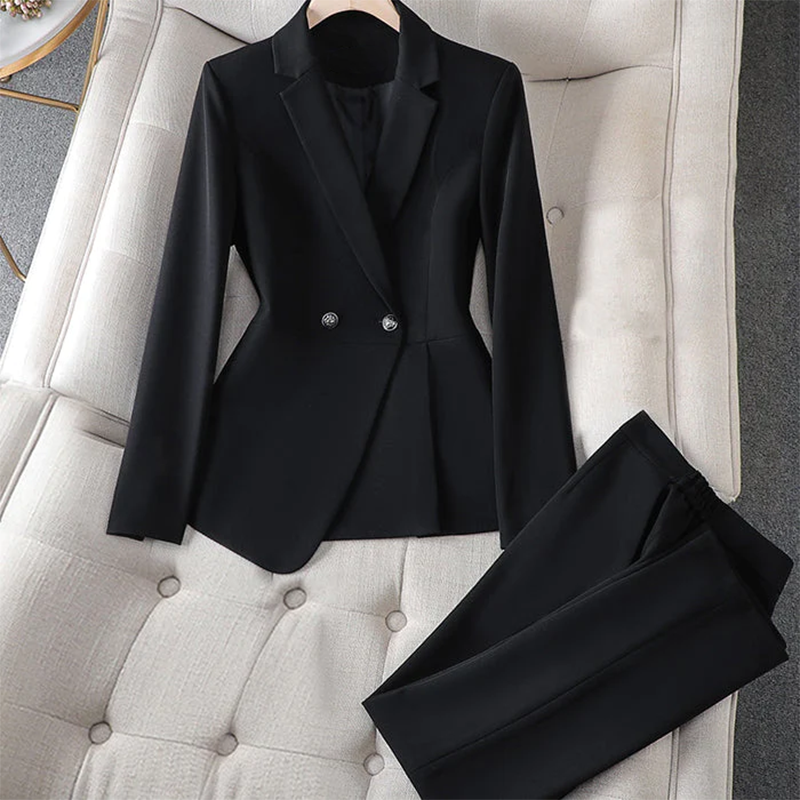 Ensemble blazer et pantalon pour femmes