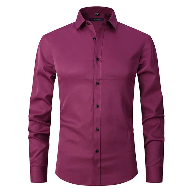 Chemise infroissable pour hommes