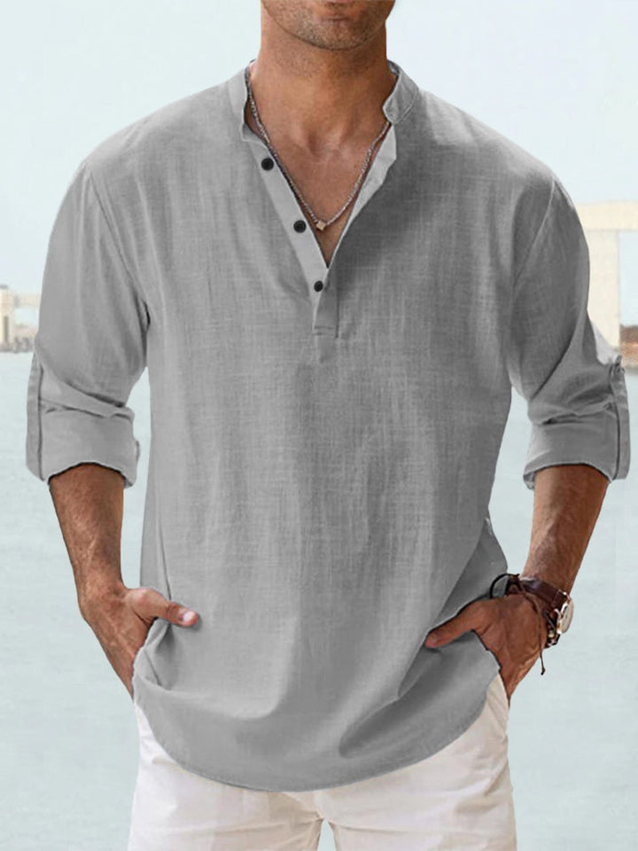 Caleb | Chemise en lin pour hommes