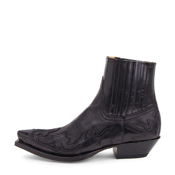 Bottes de cow-boy en cuir pour hommes et femmes