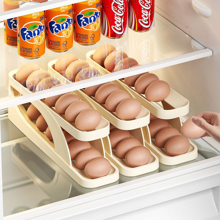 Rack à œufs roulant automatique EggRoller™