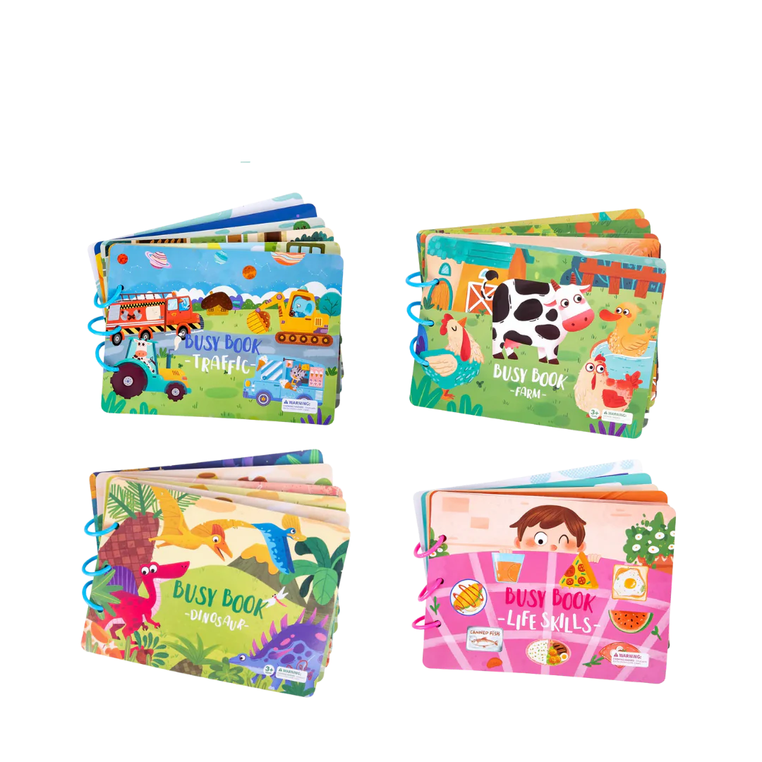 Livre sensoriel TinyTouch™ pour enfants